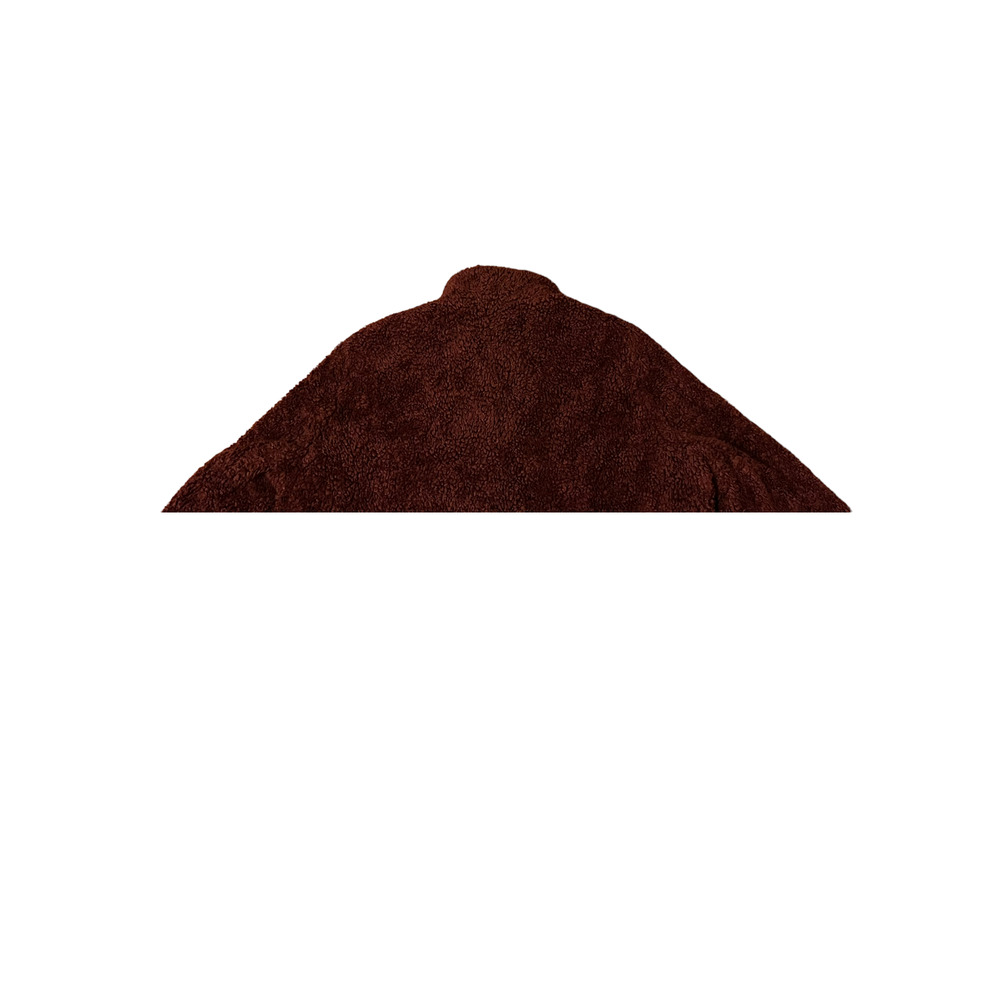 Pendleton Maroon Womens Large Sherpa Jacket In Go… - image 7